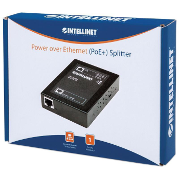 Intellinet Splitter PoE+ IEEE 802.3at/af 5/7,5/9/12 V-1343