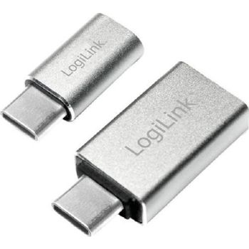 Adapter LOGILINK AU0040 USB typu C - USB 3.0 - Micro USB