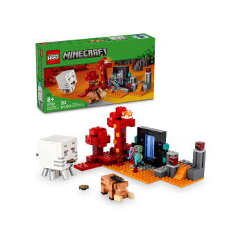 LEGO 21255 Minecraft - Zasadzka w portalu do Netheru