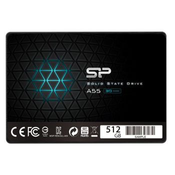 Dysk SSD SILICON POWER A55 2.5” 512 GB SATA III (6 Gb/s) 560MB/s 530MS/s
