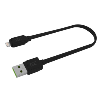 Kabel USB GREEN CELL Lightning 0.25