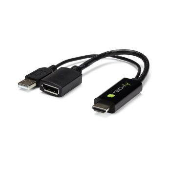 Adapter TECHLY ICOC HDMI-DP12A60 DisplayPort - HDMI + USB-15294