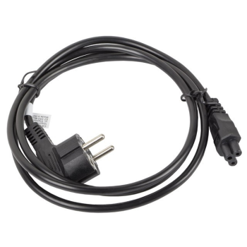 Kabel zasilający LANBERG Schuko - IEC320 C5 1.8m. CA-C5CA-11CC-0018-BK-20414