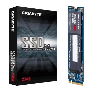 Dysk SSD GIGABYTE M.2 2280” 256 GB PCIe NVMe 3.0 x4 1700MB/s 1100MS/s