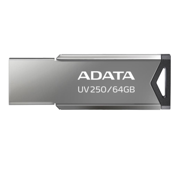 Pendrive (Pamięć USB) A-DATA 64 GB USB 2.0 Srebrno-szary