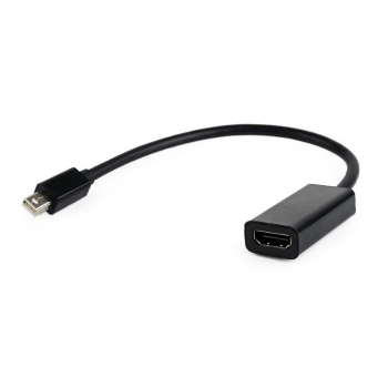 GEMBIRD miniDisplayPort - HDMI Czarny Mini DisplayPort - HDMI A-MDPM-HDMIF-02
