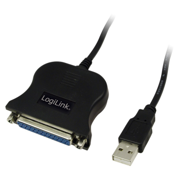 Adapter LOGILINK USB Typ A - D-sub UA0054A USB Typ A - D-sub 25 pin