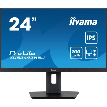 Monitor IIYAMA XUB2492HSU-B6 (23.8" /IPS /100Hz /1920 x 1080 /Czarny)