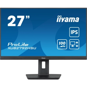 Monitor IIYAMA XUB2792HSU-B6 (27" /IPS /100Hz /1920 x 1080 /Czarny)