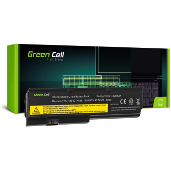 Bateria GREEN CELL do Lenovo ThinkPad X200 4400 mAh 10.8 - 11.1V LE16-2954