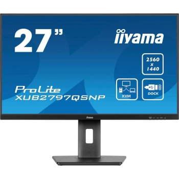 Monitor IIYAMA XUB2797QSNP-B1 (27" /IPS /60Hz /2560 x 1440 /Czarny)