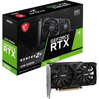 Karta graficzna MSI GeForce RTX 3050 Ventus 2X E OC 6GB GDDR6 (V812-055R)
