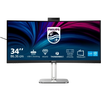 Monitor PHILIPS 34B2U6603CH/00 (34" /VA /120Hz /3440 x 1440 /Czarno-srebrny)
