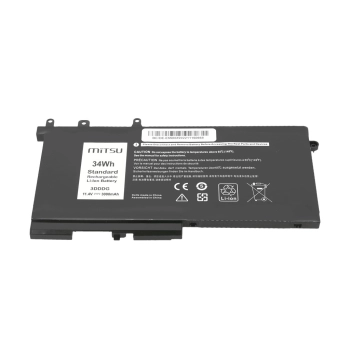 Bateria Mitsu do Dell Latitude E5280, E5480, E5580-333647
