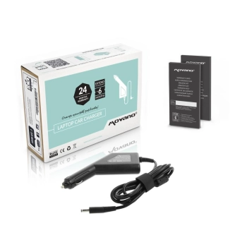 Zasilacz samochodowy Movano 19.5v 4.62a (4.5x3.0 pin) 90W do Dell-333677