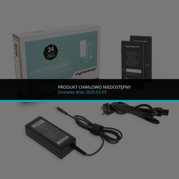 Zasilacz Movano 65W USB type C USB-C (black)-333771