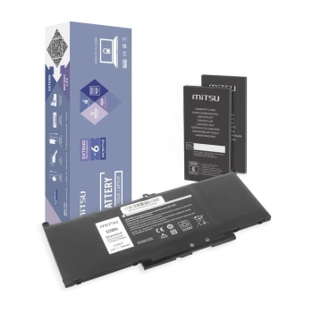 Bateria Mitsu do Dell Latitude 7390, 7490-334159