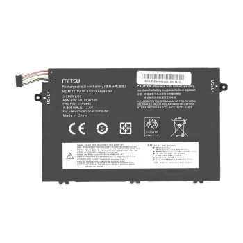 Bateria Mitsu do Lenovo ThinkPad E480, E580-334411