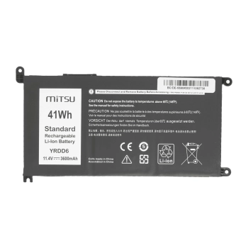 Bateria Mitsu do Dell Inspiron 14 (5481), 14 (5590)-334806