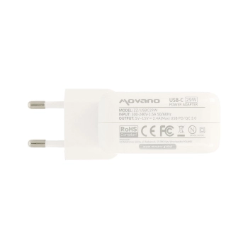 Zasilacz Movano 29W USB type C USB-C (white)-335023