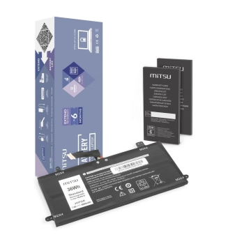Bateria Mitsu do Dell Latitude 12 (5285), 12 (5289)-335374