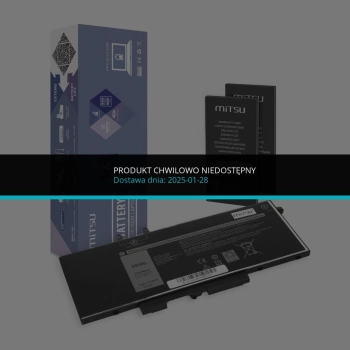 Bateria Mitsu do Dell Latitude 14 (5410), 15 (5510)-336385