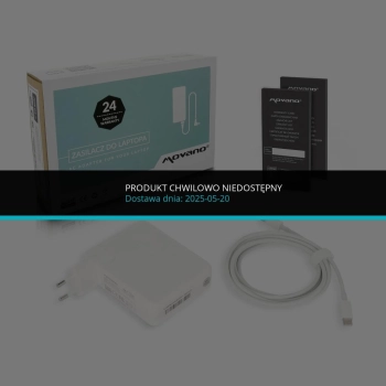 Zasilacz Movano 140W USB type C USB-C (white)-336630