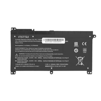 Bateria Mitsu do HP Pavilion X360 13-U101NW, 13T-U100, 13-U117NA-337287
