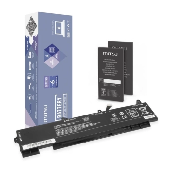 Bateria Mitsu do HP EliteBook 850, 855 (G7, G8), ZBook Firefly 15 (G7, G8)-337616