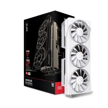 Karta graficzna XFX Swift Radeon RX 9070 OC White Triple Fan Gaming 16GB GDDR6 (97SWFB3W9)