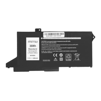 Bateria Mitsu do Dell Latitude 5420, 5520, Precision 3560 - 11.1V-341812