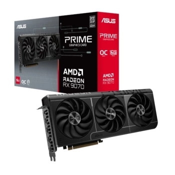 Karta graficzna ASUS Radeon RX 9070 PRIME OC 16GB GDDR6 (PRIME-RX9070-O16G)