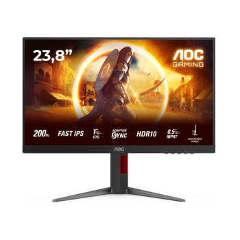 Monitor AOC 24G4HA (23.8" /IPS /200Hz /1920 x 1080 /Czarny)