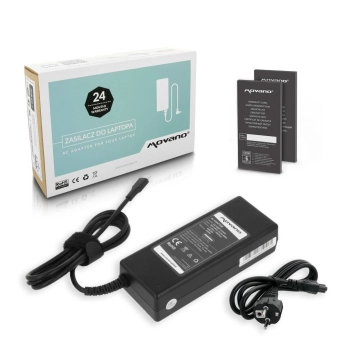 Zasilacz Movano 100W USB type C USB-C (black)-355053