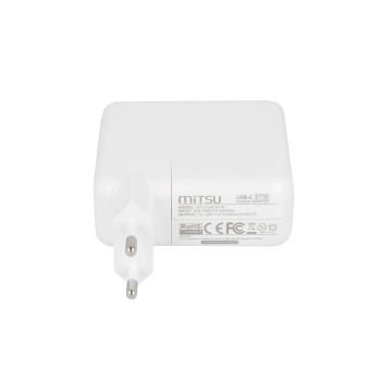 Zasilacz Mitsu 87W USB type C USB-C (white)-355093