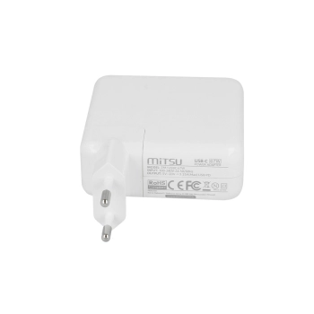 Zasilacz Mitsu 67W USB type C USB-C (white)-355135