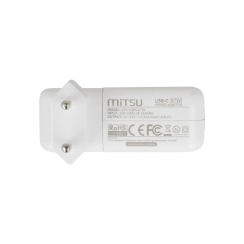 Zasilacz Mitsu 67W USB type C USB-C (white)-355138