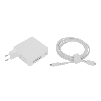 Zasilacz Mitsu 140W USB type C USB-C (white)-355141