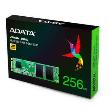 Dysk SSD A-DATA Ultimate M.2 2280” 256 GB SATA III (6 Gb/s) 550MB/s 510MS/s