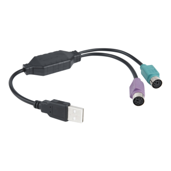 Adapter GEMBIRD UAPS12-BK USB - 2x PS/2