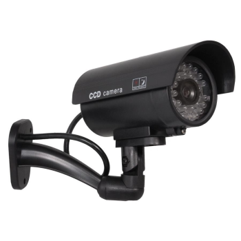 Atrapa kamery IR9000 B IR LED czarna-75807