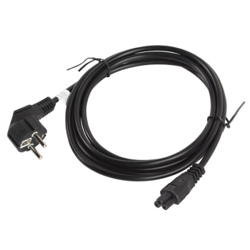 Kabel zasilający LANBERG Schuko - IEC320 C5 3m. CA-C5CA-11CC-003-BK