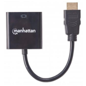 MANHATTAN HDMI - VGA 0.3m /s1x Mini HDMI (wtyk) 1x Mini HDMI (wtyk)-762