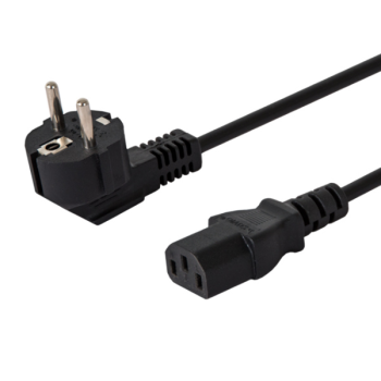Kabel zasilający SAVIO C/F Schuko - IEC C13 1.8m. CL-98