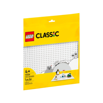 LEGO Biała płytka konstrukcyjna LEGO Classic 11026