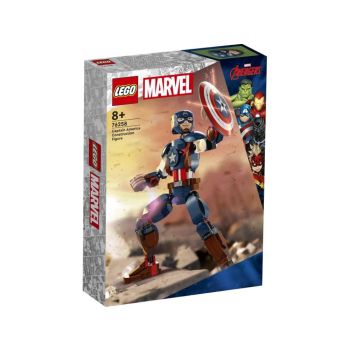 LEGO Super Heroes Figurka Kapitana Ameryki do zbudowania 76258